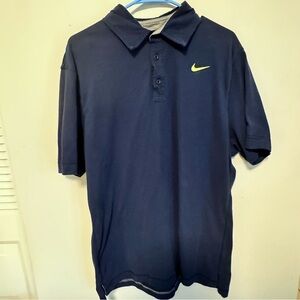 Nike Men’s Polo Collared Shirt Navy Sz XXL